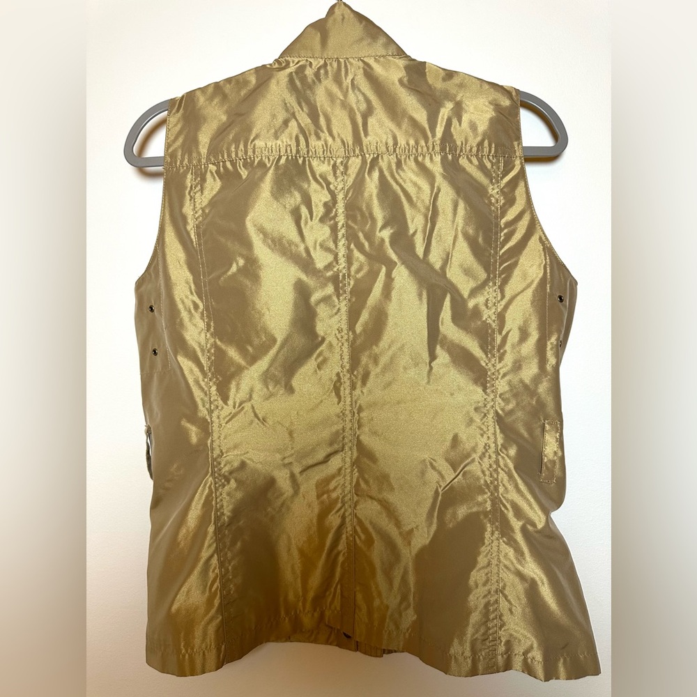 Ralph Lauren Gold Utility Vest - Picture 3 of 4